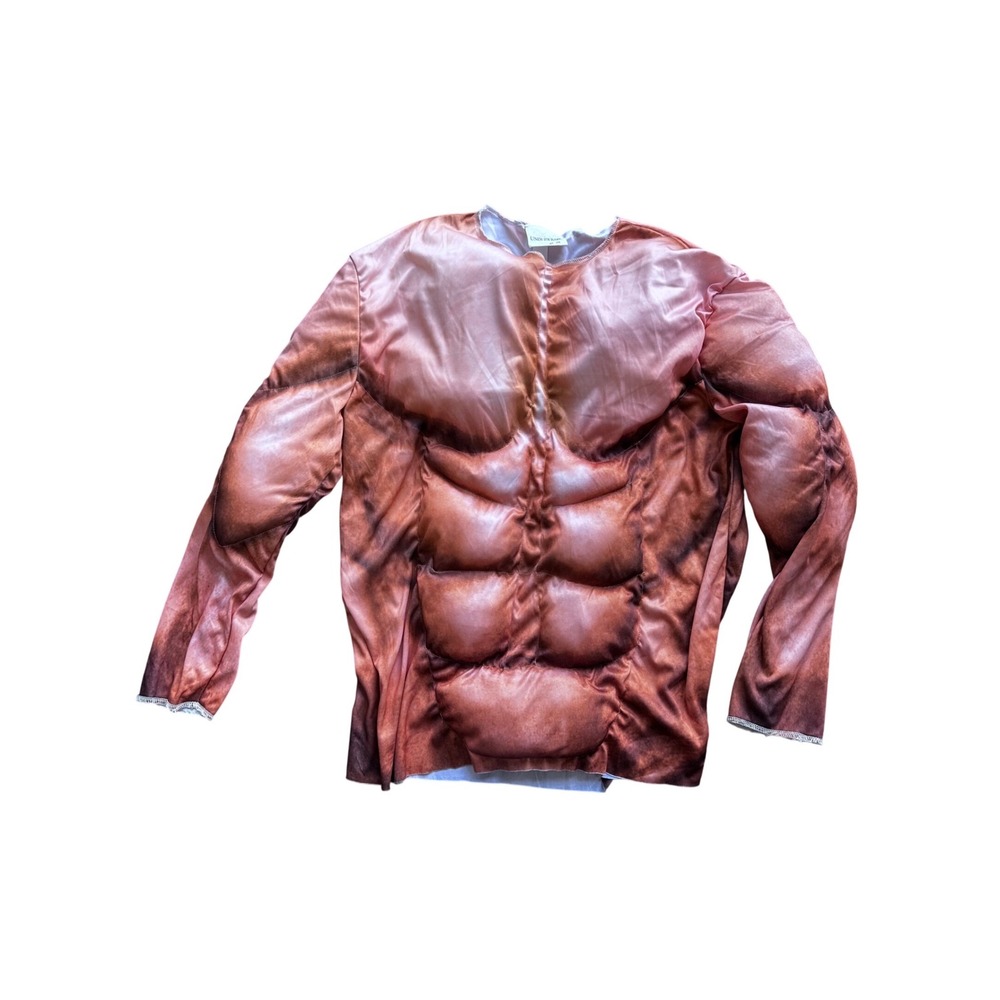 Men's Muscle Chest Costume Top - Brown